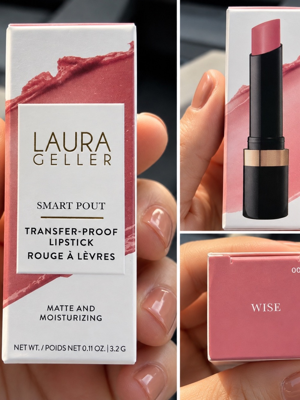 Laura Geller Smart Pout Lipstick Wise Shade